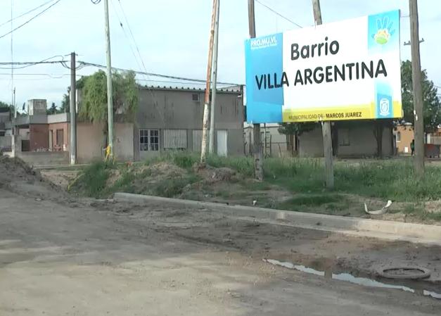 Inicio de obras en el predio barrio Villa Argentina del PROMUVI