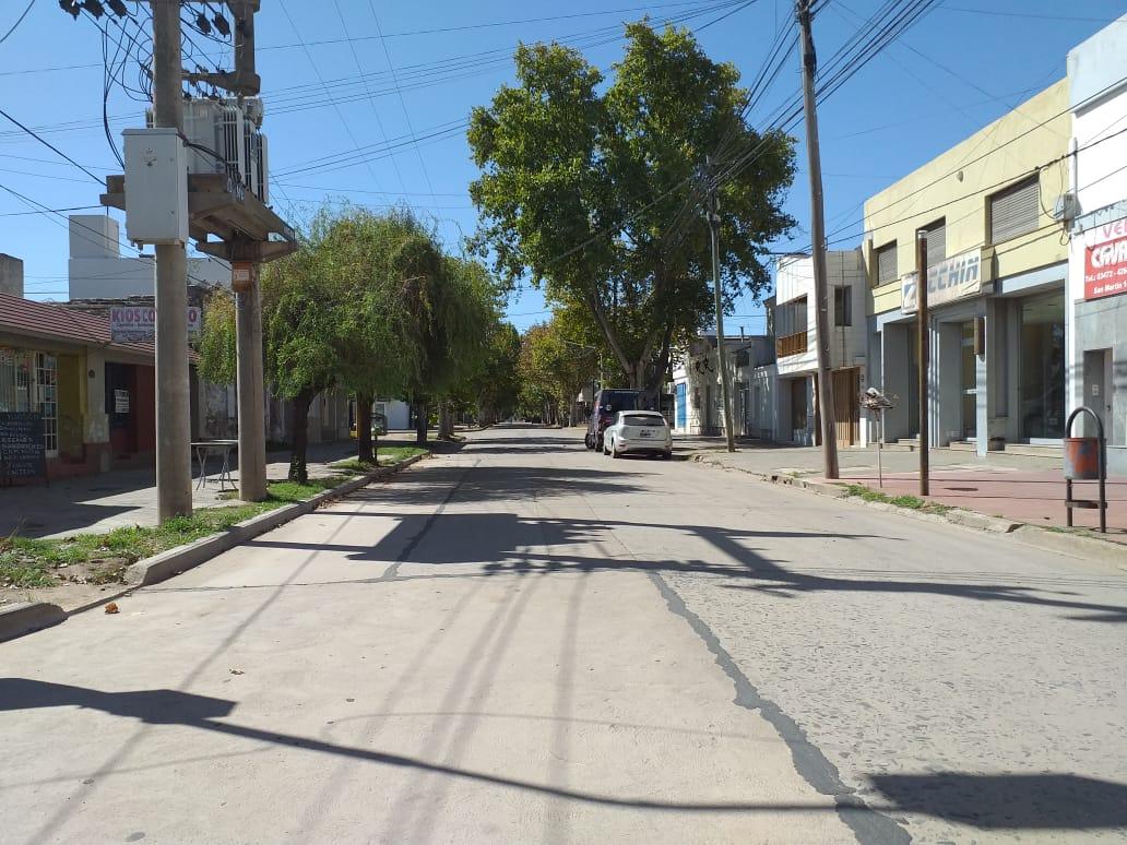Las calles de la Ciudad en el primer día de aislamiento obligatorio