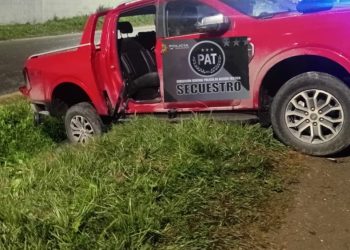 Roldán: 4 heridos tras chocar una camioneta y un camión