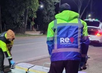 Ruta Provincial 3: chocaron una bicicleta y una moto