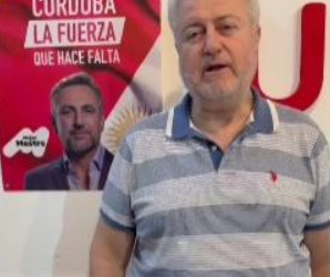 El presidente de la UCR, Guillermo Martínez, dijo que no descarta ir con “lista propia”