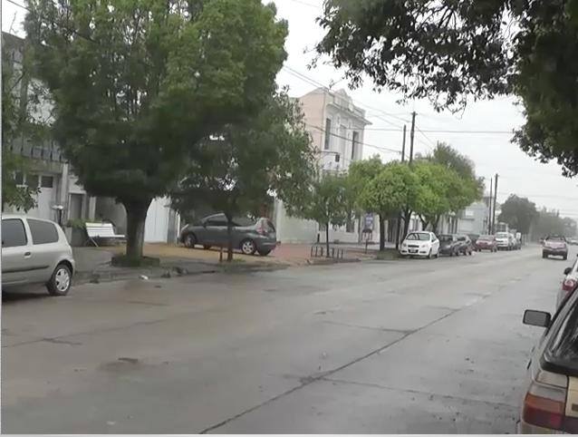 A pedido de Bomberos, fue desarmado el cantero central de calle Belgrano