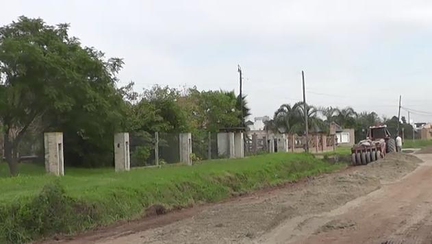 Ripio para calles Sáenz Peña y Posta Espinillos