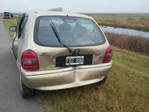 Accidente en la autopista el lunes, la versión de un integrante del automóvil Chevrolet