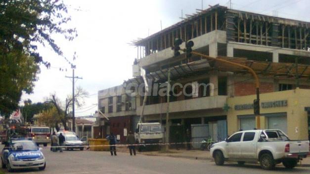 Cañada de Gómez.- Murió electrocutado operario que trabajaba en edificio en construcción