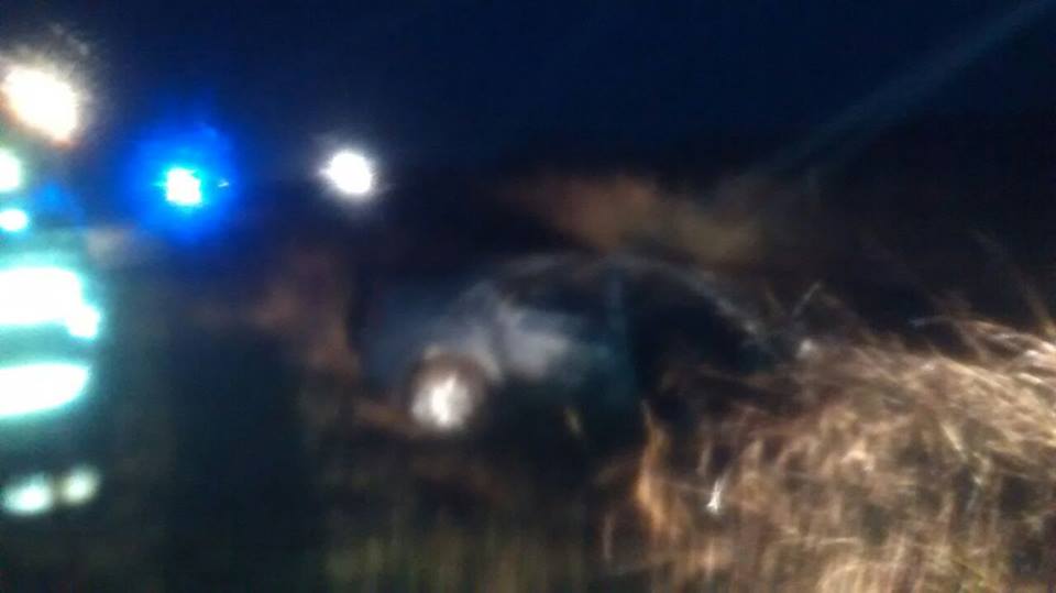 Vuelco de un remis con cuatro pasajeros en ruta 12 con una persona fallecida de Marcos Juárez