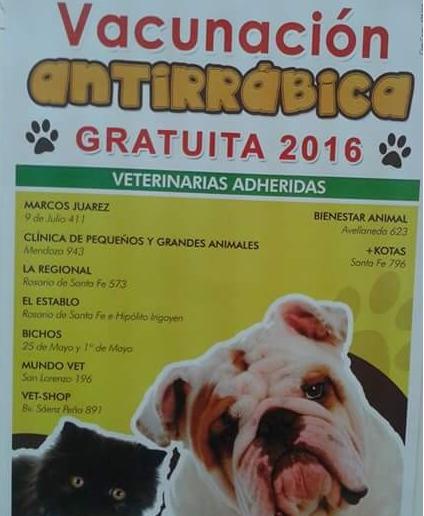 Campaña de vacunación antirrábica