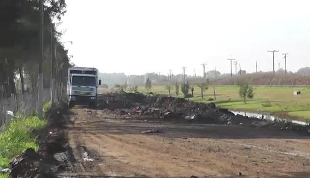 Complicado ingreso al vertedero municipal