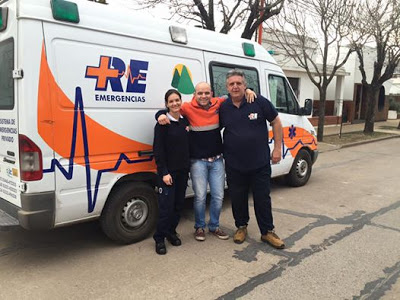 Una mujer dio a luz por segunda vez en una ambulancia