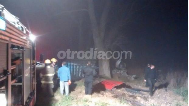 Accidente fatal entre dos camiones en ruta 9 entre Carcaraña y San Jerónimo