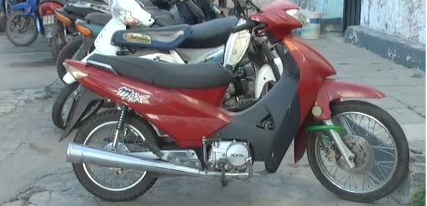 Rápido accionar policial con el recupero de una motocicleta robada