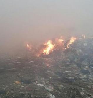 Bomberos utilizó aproximadamente 100 mil litros de agua y trabajó durante tres horas y media