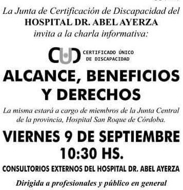 Jornada sobre alcances, beneficios y derechos de las personas con discapacidades