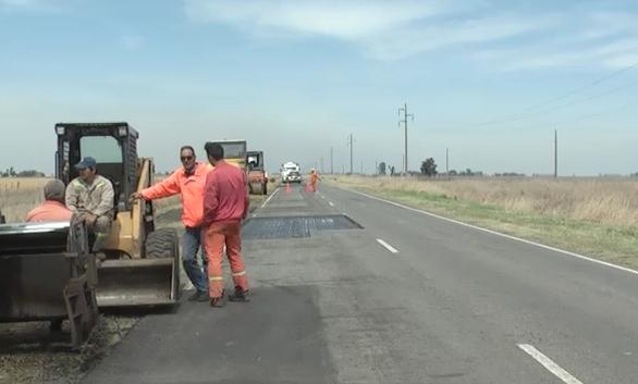 Arreglos de ruta 12 tramo Marcos Juárez con el cruce de ruta 6