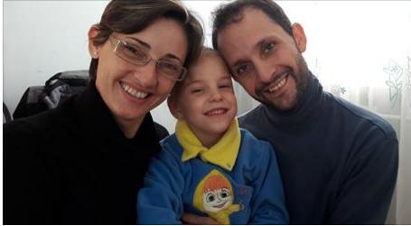 Sofía, un amor que llegó desde Ucrania a Cruz Alta