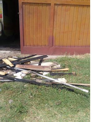 Principio de incendio en Marmolería De la Mata