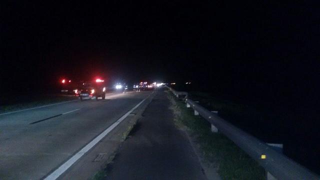 Accidente de tránsito en la autopista a la altura de San Marcos Sud