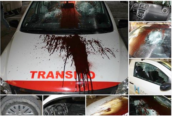 Ingresaron al galpón donde estaba guardada la camioneta y la destruyeron”