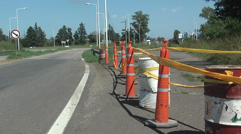 Peligroso acceso a Marcos Juárez