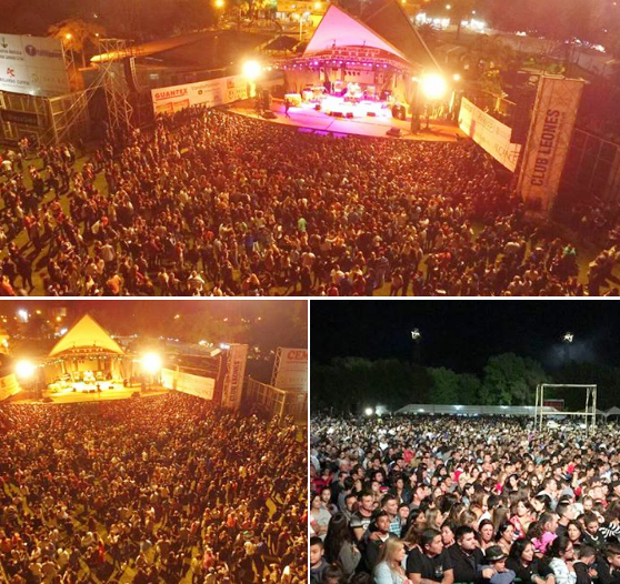 CON UNA MULTITUD ULISES BUENO ARRANCÓ LA FIESTA NACIONAL DEL TRIGO