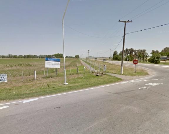 Bici senda de INTA que fue afectada por obra de canal de desagüe