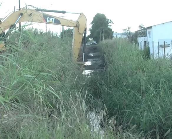 Obras en calle Soberanía Nacional