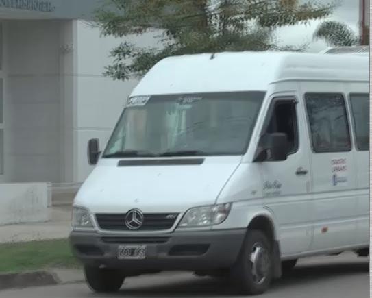 El municipio contrató por 15 días una Trafic en reemplazo del colectivo urbano