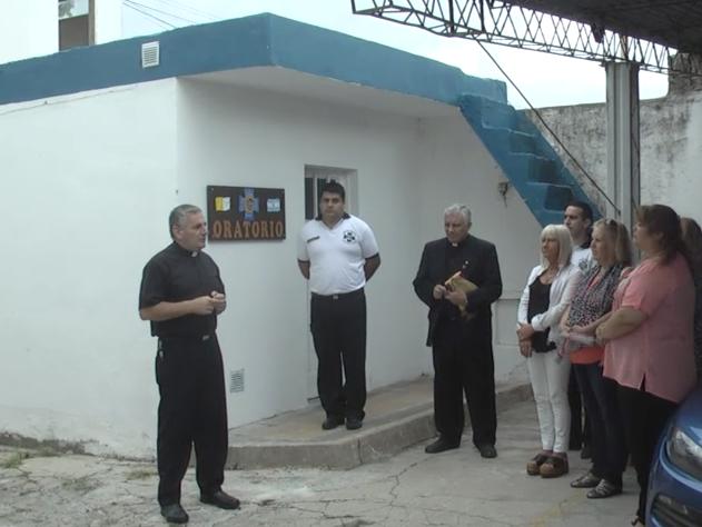 Inauguración de Oratorio en la comisaría de Marcos Juárez