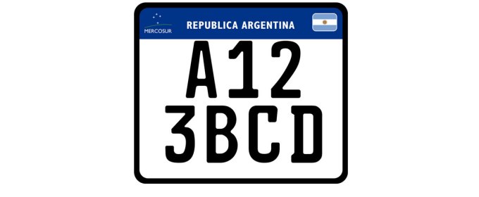 Robo de patentes de motos en La Ciudad