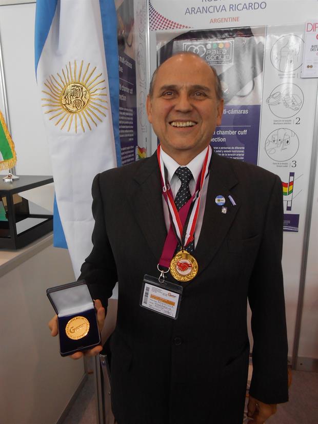 Un pediatra de San Luis  logró el máximo premio en Suiza