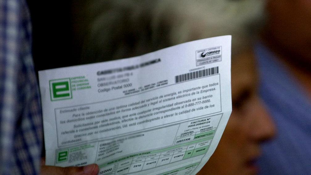 A partir de Julio la factura de EPEC será mensual