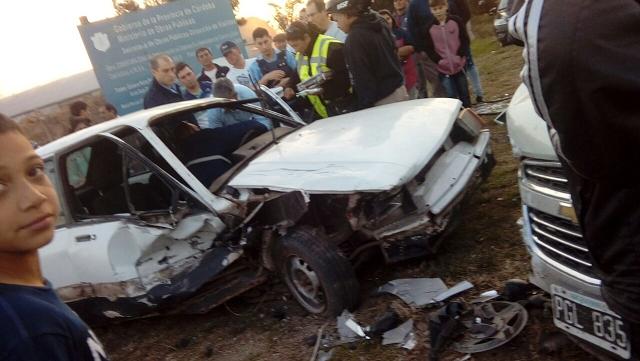 Me quedé sin frenos y me tiré a la banquina contraria para no chocar contra un auto que venía atrás”