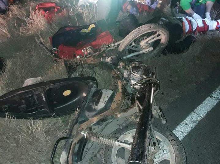 Corral de Bustos: el robo de una motocicleta derivó en un accidente y uno de sus conductores sufrió la amputación de una pierna
