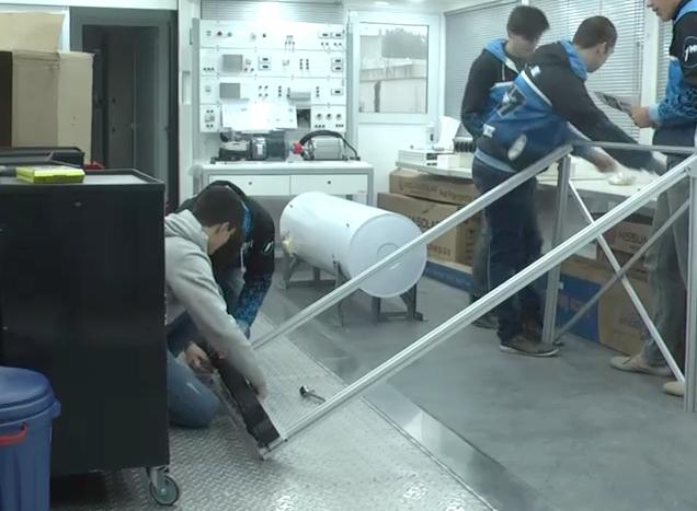 Aulas talleres móviles en Marcos Juárez