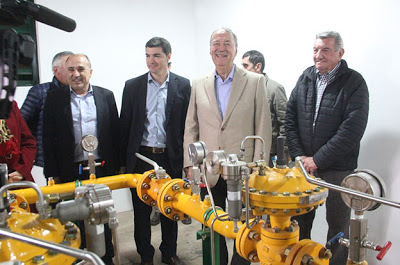 Gas natural y obras de cloacas para Noetinger