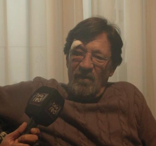 Se accidentó el fotógrafo Ismael Musso al cortarse la horquilla  de la bicicleta