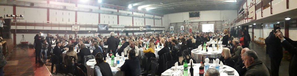 Juan Schiaretti y José Manuel De la Sota juntos en Marcos Juárez