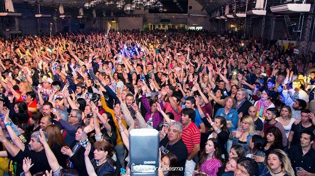 3.600 personas en el baile de Ulises Bueno en La Cantera