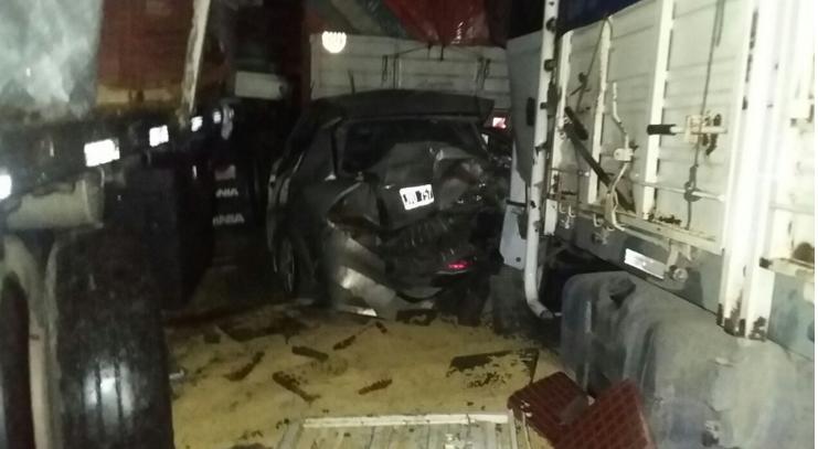 Accidente múltiple con 12 vehículos involucrados en autopista en Correa