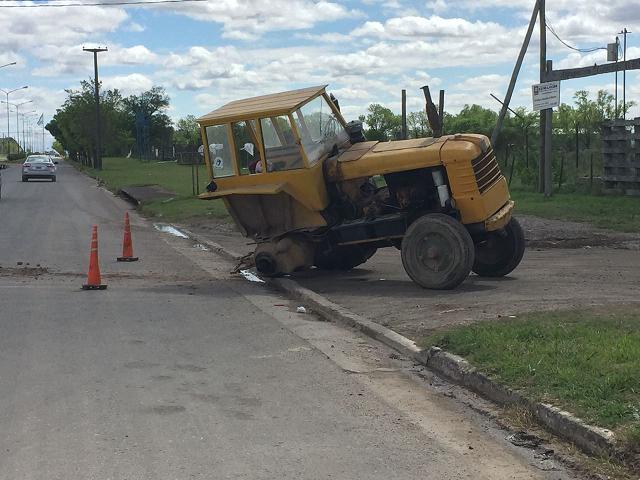 Un nuevo accidente que involucra a un vehículo municipal