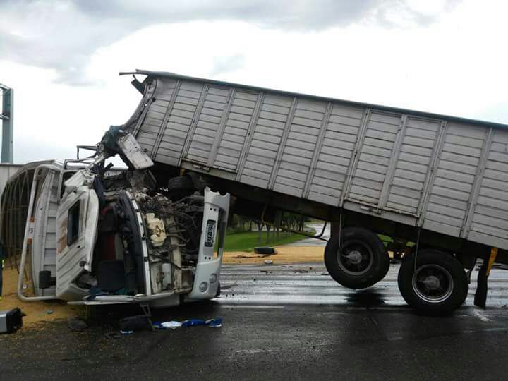 Accidente sobre Ruta Nacional 34