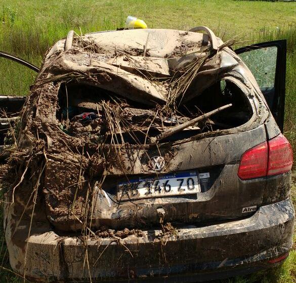 Dos accidentes de tránsito en autopista a la altura de General Roca el dia jueves