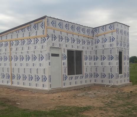 Construcción de una casa prefabricada en solo 15 días en Villa Argentina