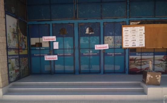 Clausura de Supermercado Chino ubicado en calle Florentina Rosa de Villa Argentina
