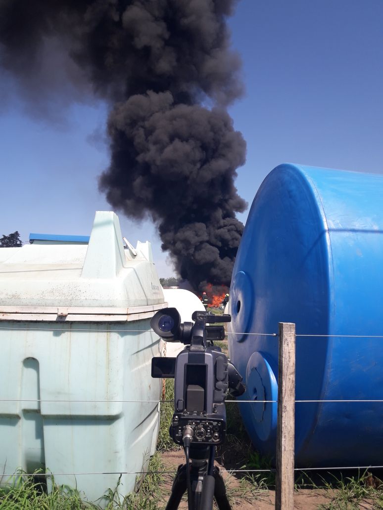 Incendio en la fábrica Bertotto – Boglione