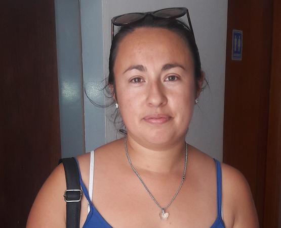 Quería aclarar que en ningún momento mi hermano le pegó a esta mujer. En medio de la discusión la señora tropezó y se cayó”