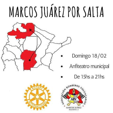 Colecta Marcos Juárez por Salta