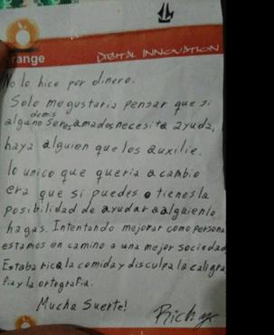 La rescataron en medio de un temporal. Cuando quiso agradecerle su ayuda dándole dinero, y él se lo devolvió, con un pedido conmovedor…