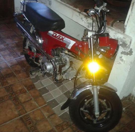 Robo y recupero de una motocicleta Dax Mondial perteneciente a Luciana Botta