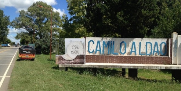 Operativo y detención de dos masculinos con estupefacientes en Camilo Aldao